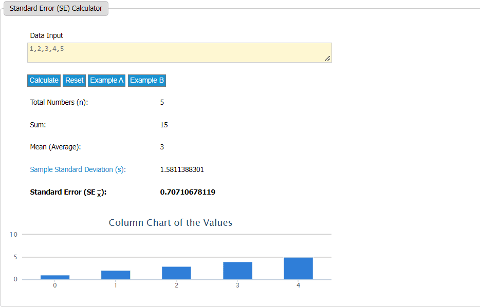 good calculators std