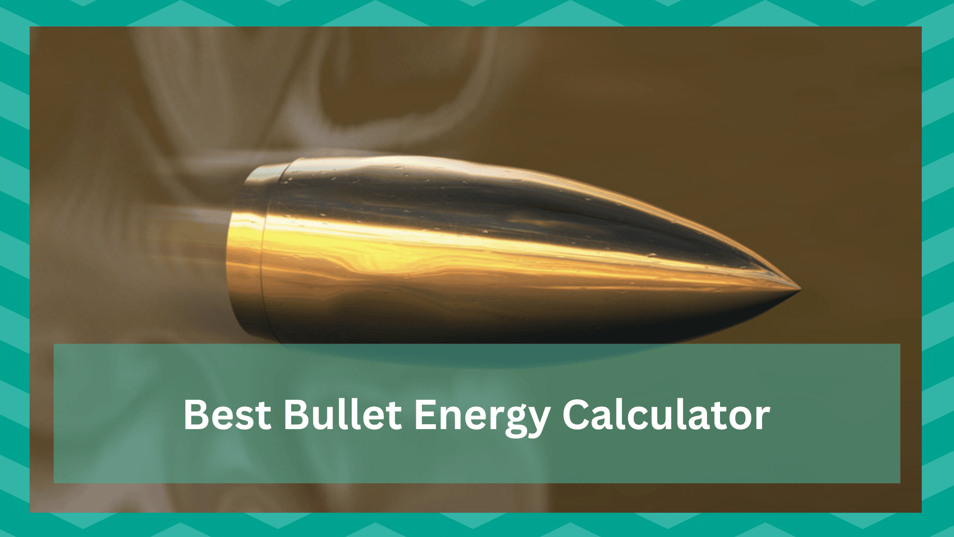 best bullet energy calculator