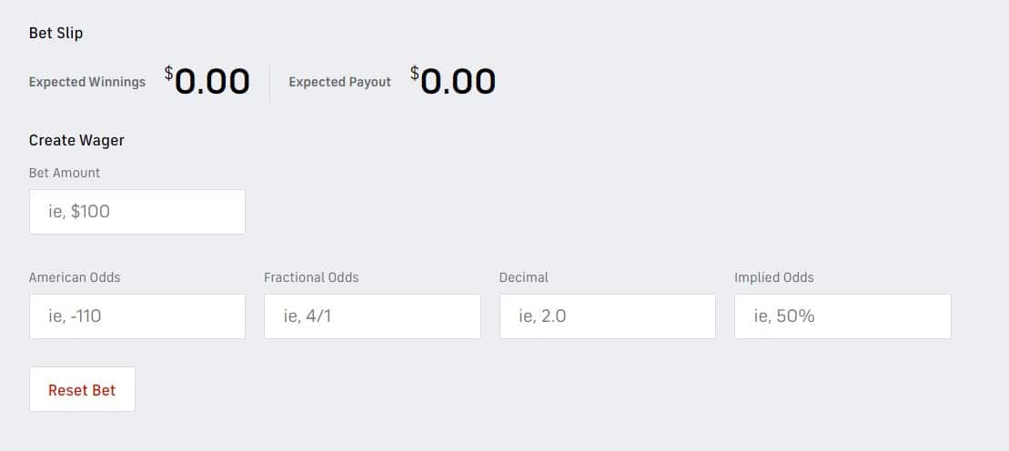 5 Best Odds Payout Calculator - JSCalc Blog