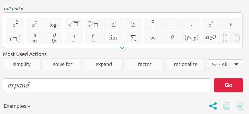 binomial theorem calculator symbolab