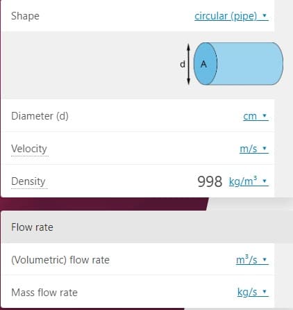 flow rate calculator omnicalculator