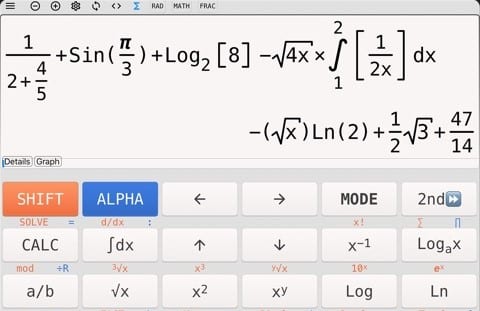 inequality ncalc