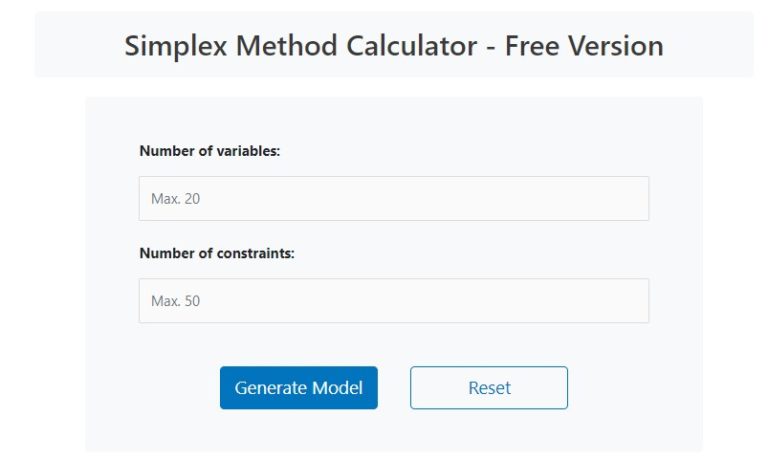 10 Best Simplex Method Calculator - JSCalc Blog