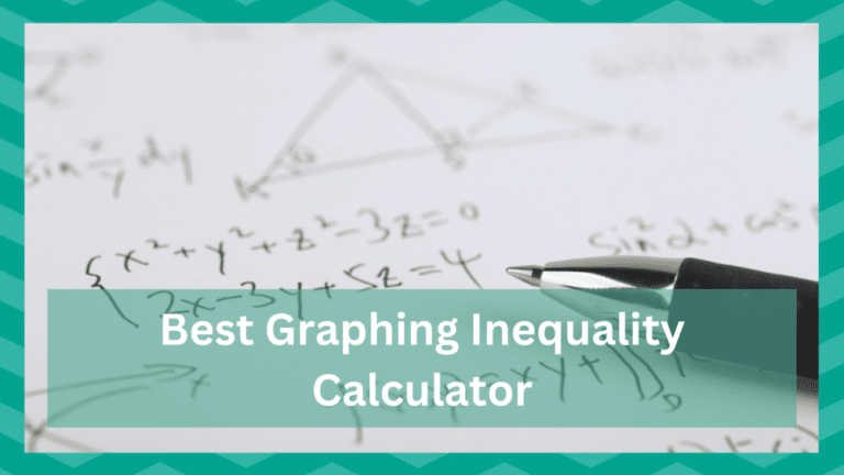 3 Best Graphing Inequalities Calculator - JSCalc Blog