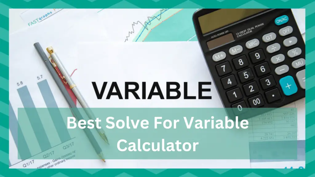 best solve for variable calculator