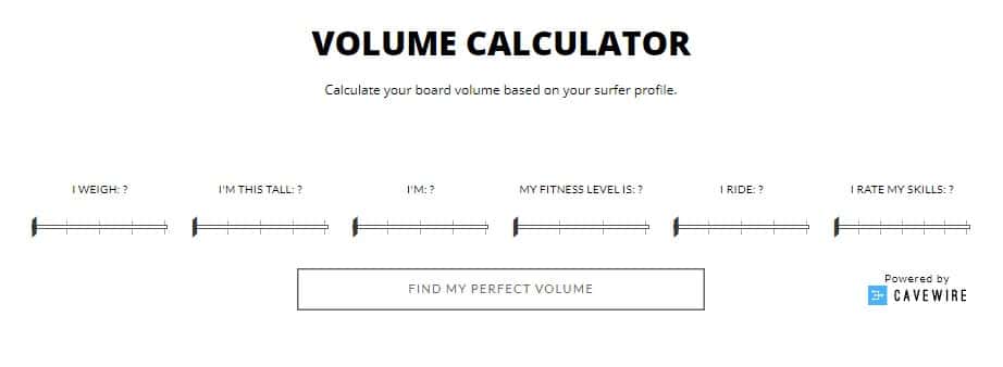 surfboard volume calculator rusty surfboards