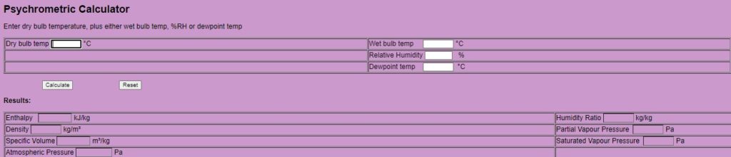 wet bulb calculator kwangu