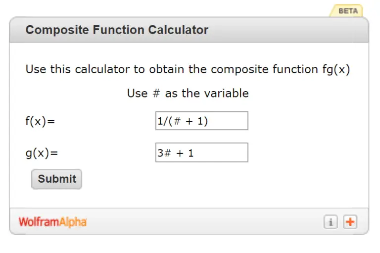 4 Best Composite Functions Calculator JSCalc Blog