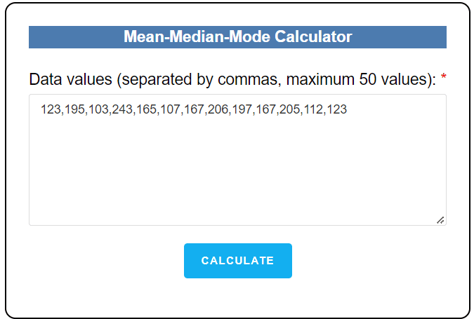 find the median calculator statistics helper