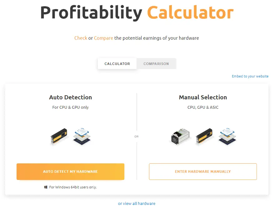 nicehash profitability calculator nicehash