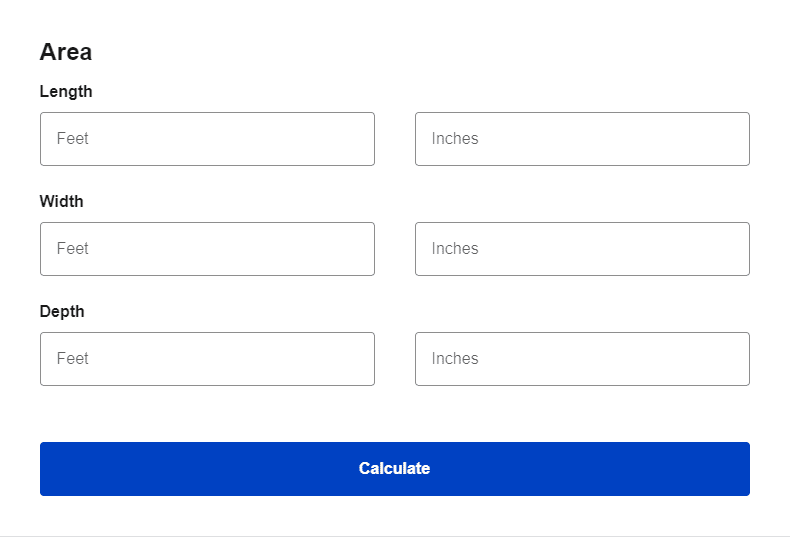 sakrete calculator lowes