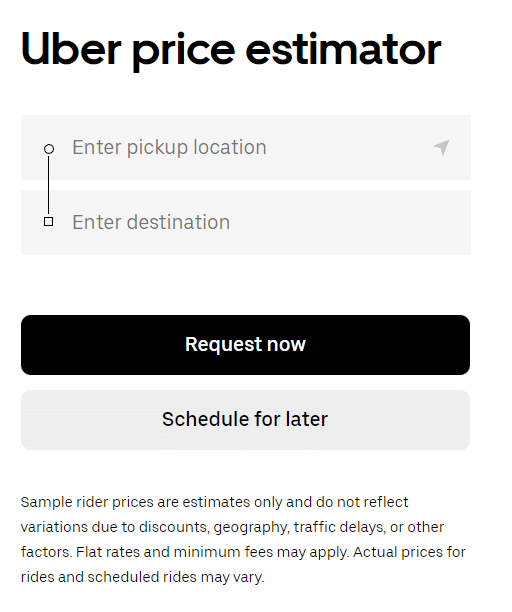 uber rate calculator uber