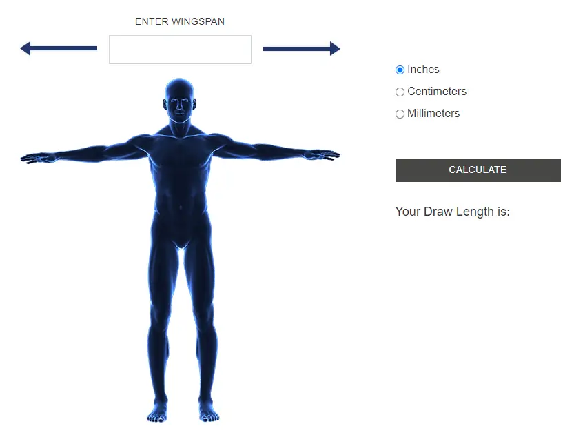 draw length calculator archery direct